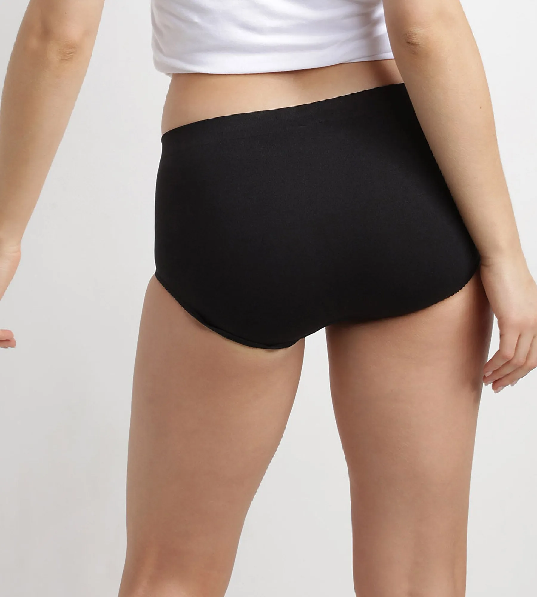 2 pack black and white shorties - Les Pockets