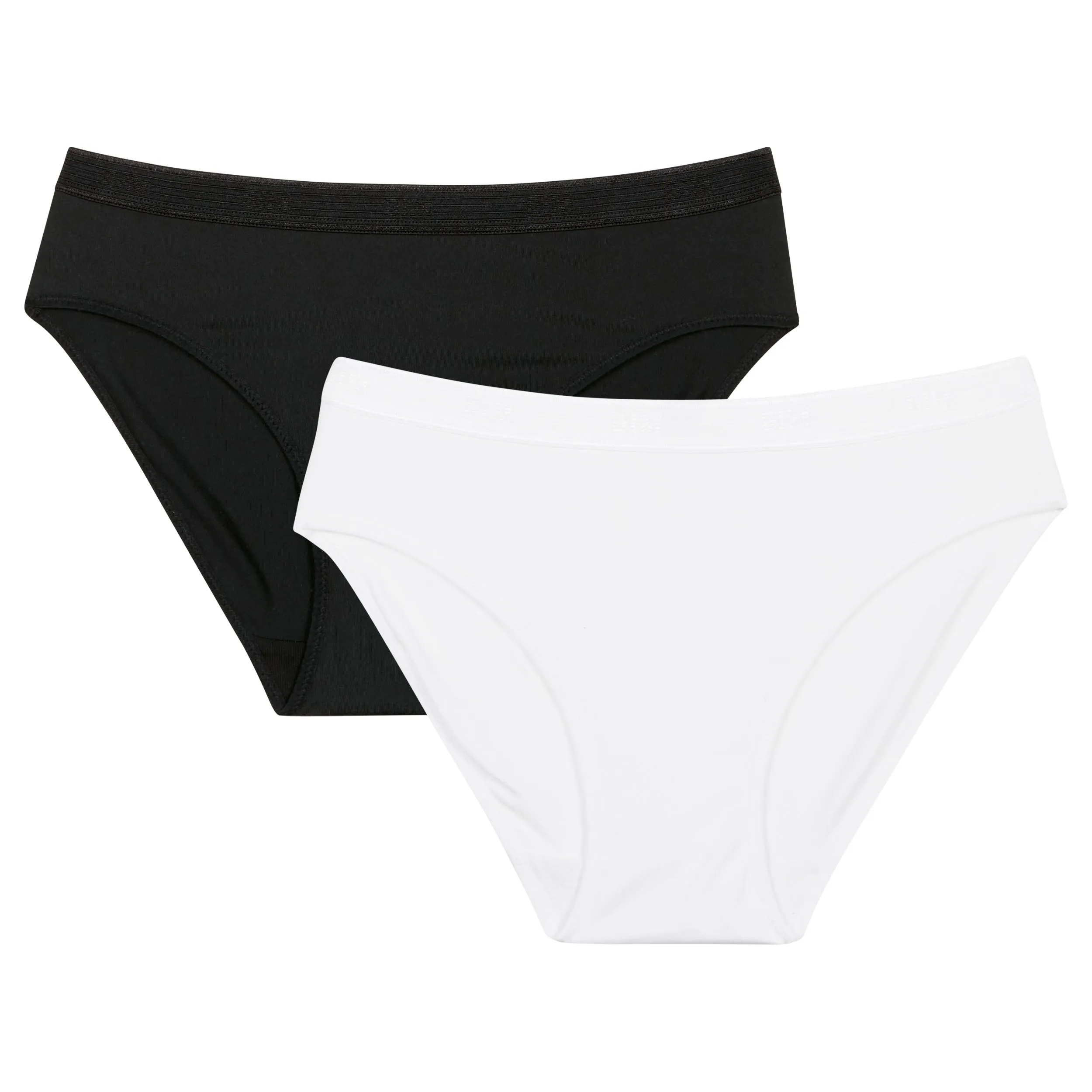 2 pack white briefs for girl - Pocket Micro