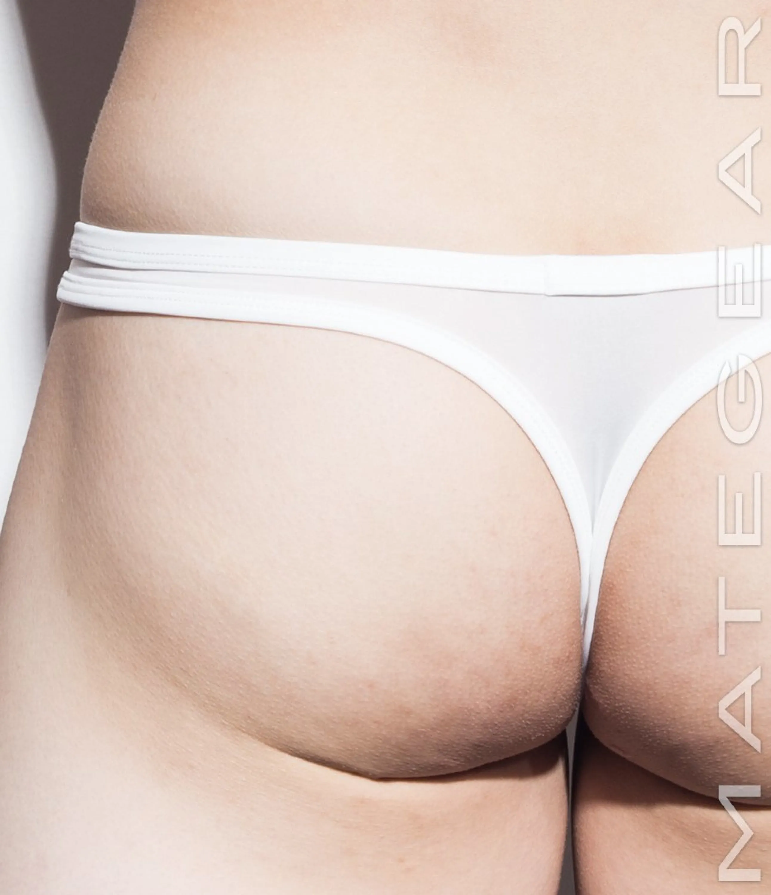 [2pc/Pack] Sexy Men's Underwear Signature Ultra Thongs - Kyo Ha (Ultra Thin Nylon Series / V Front / Tapered Sides)