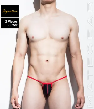 [2pc/Pack] Signature Mini Swim Bikini - Shi Woo (Without Lining)