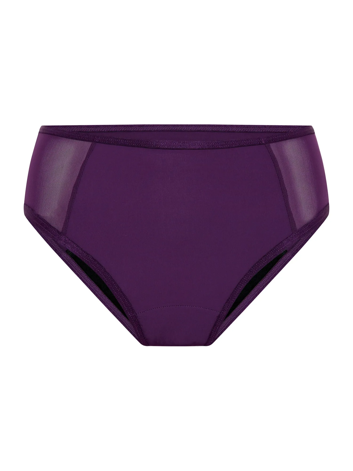 Allure Hi Waist Brief Moderate Mystic Purple