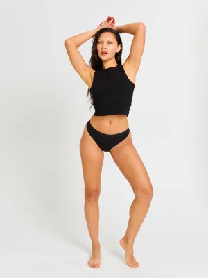 Basic Thong Light Black