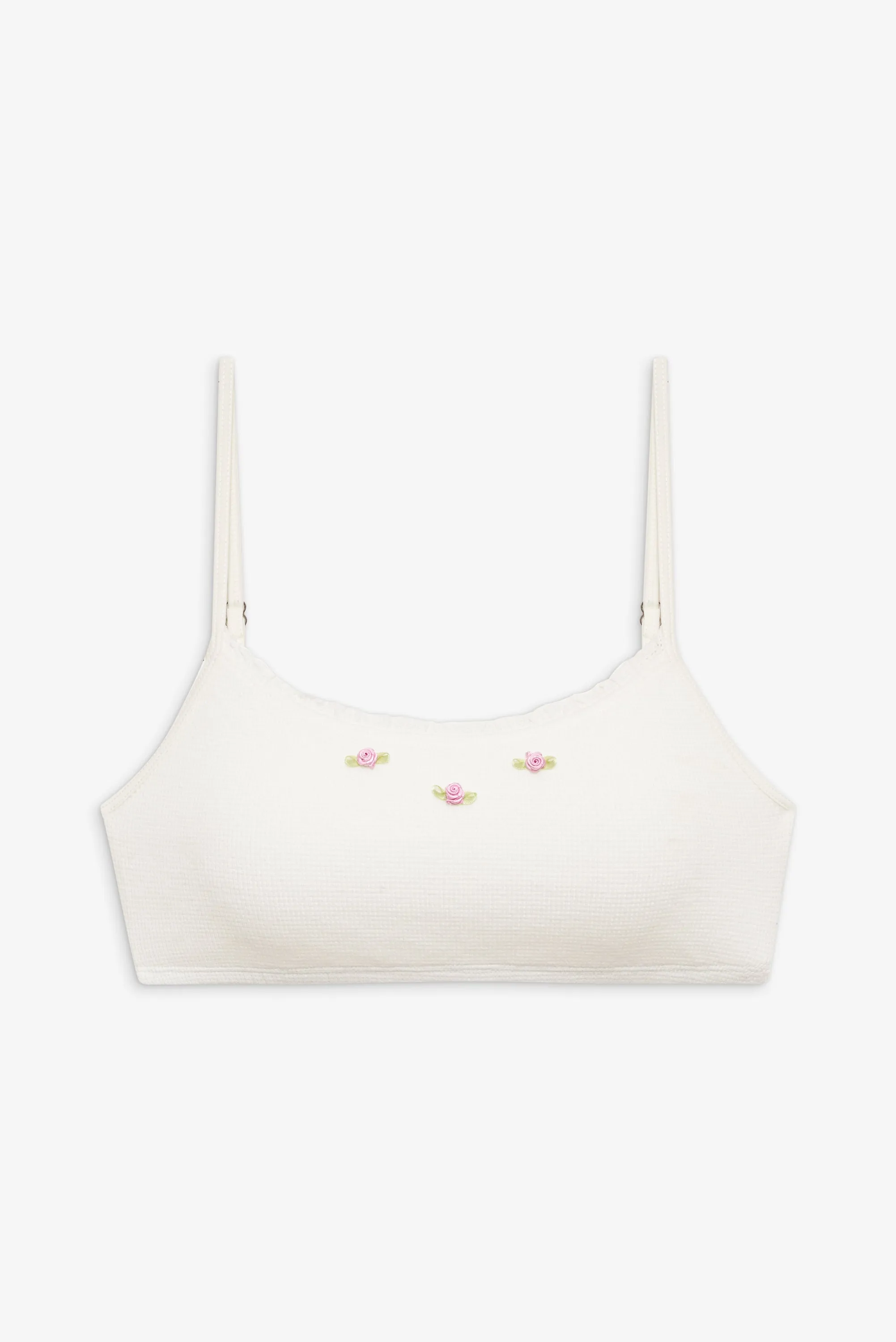 Bay View Bikini Top - White
