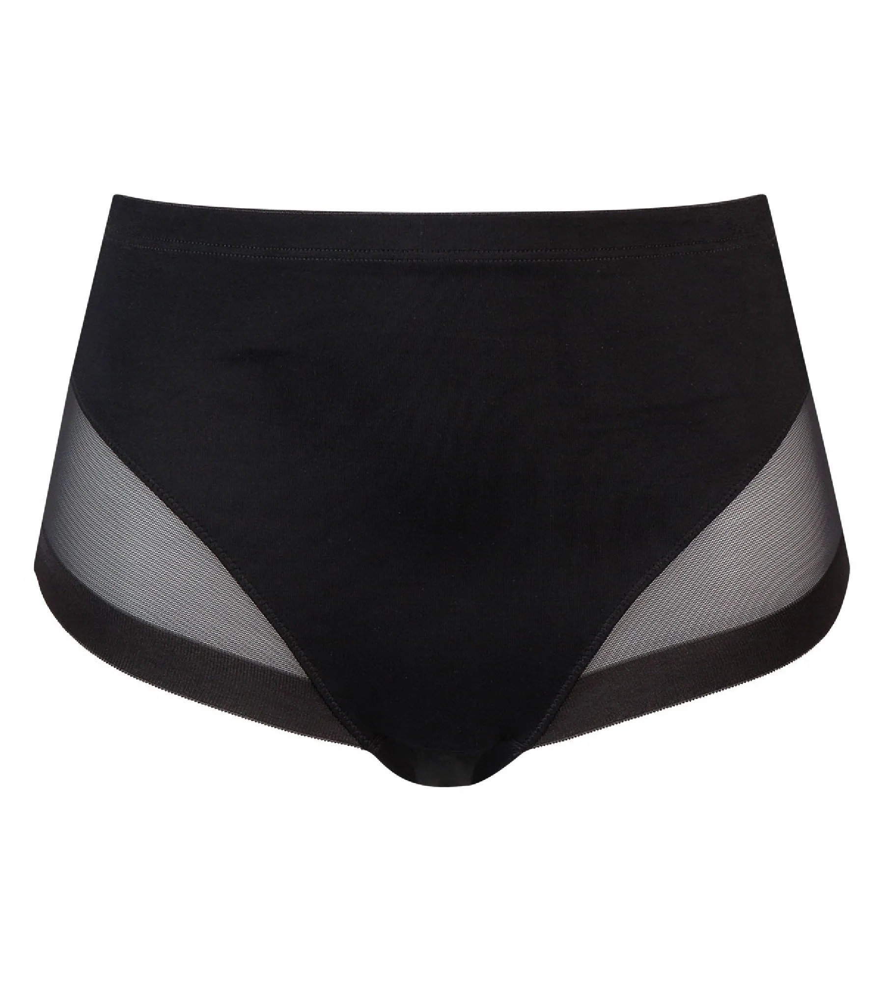 Black invisible high-waisted brief Dim Generous Limited Edition