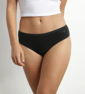 Black Moments Oups DIM washable absorbent stretch cotton knickers