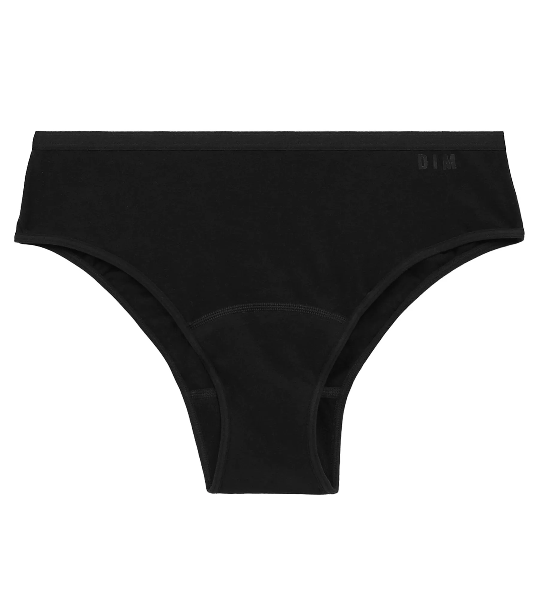 Black Moments Oups DIM washable absorbent stretch cotton knickers