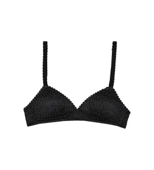 Black triangle bra for girls - DIM TOUCH