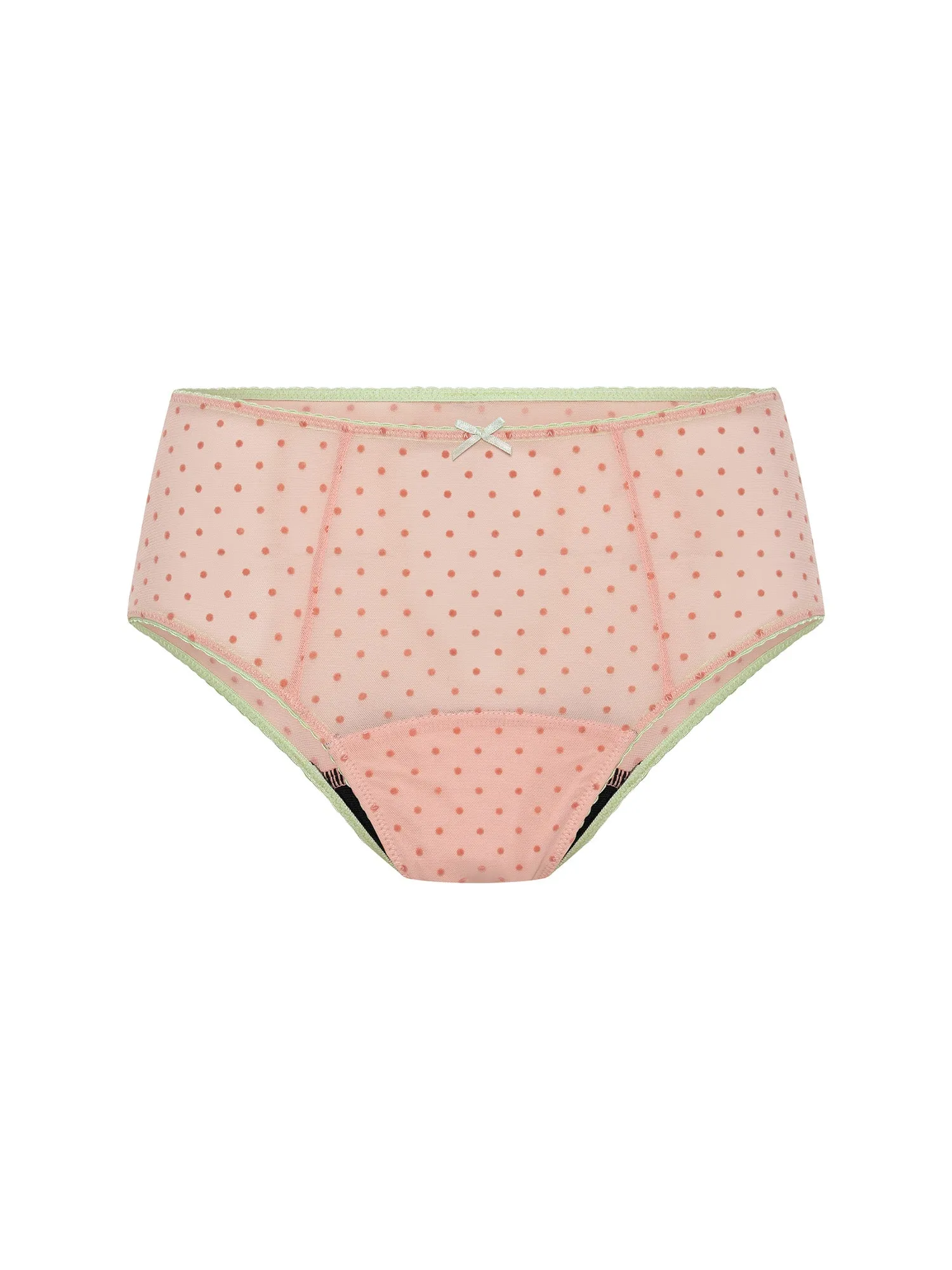 Boudoir Hi Waist Brief Moderate Bud Pink