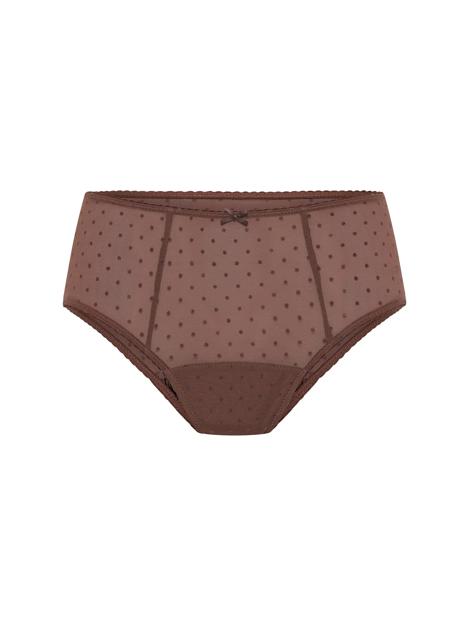 Boudoir Hi Waist Brief Moderate Espresso