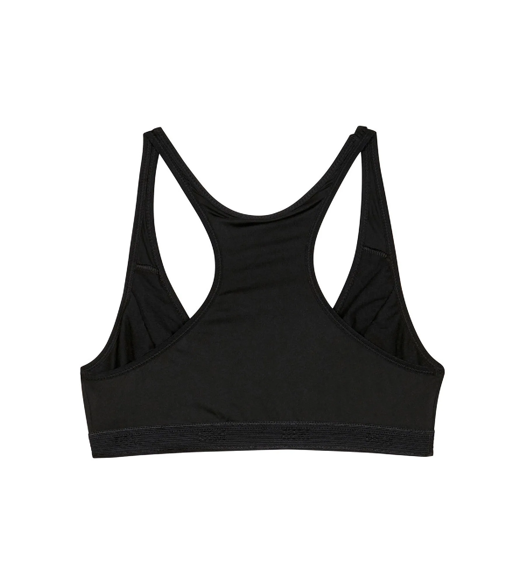 Brassière de sport noire DIM Pocket Micro Girl