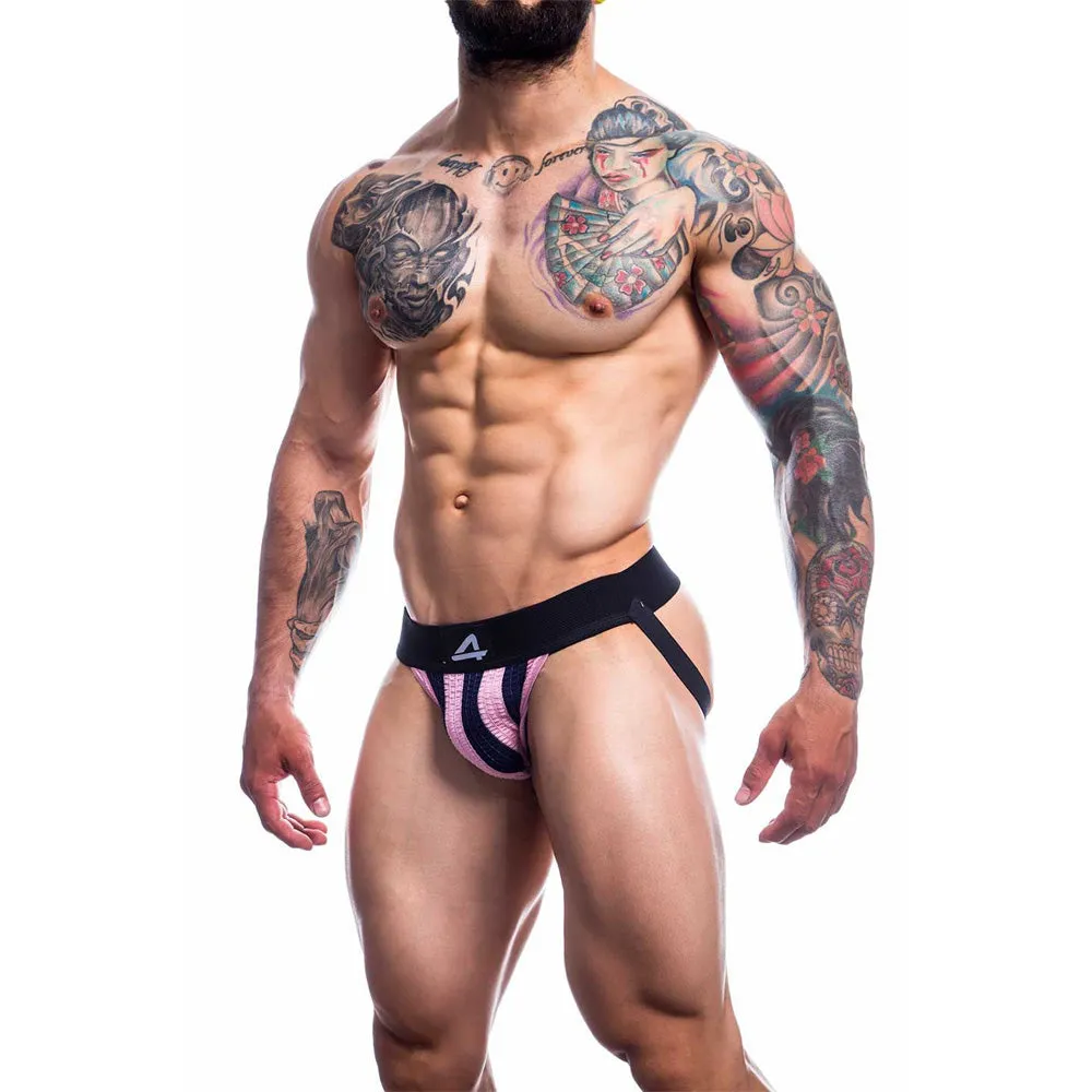 C4M JOCKSTR4P Stripes - Pink