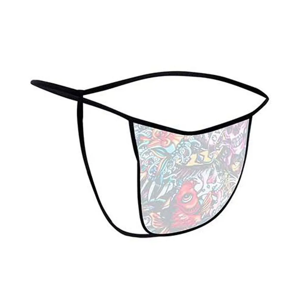 C4M Low Rise G-String Provocative - Tattoo