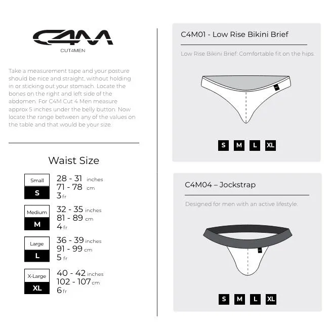 C4M Rugby Jockstrap - Neon Lime