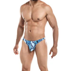 C4M Soft Stretch Ergonomic Men's Thong Provocative - Snake