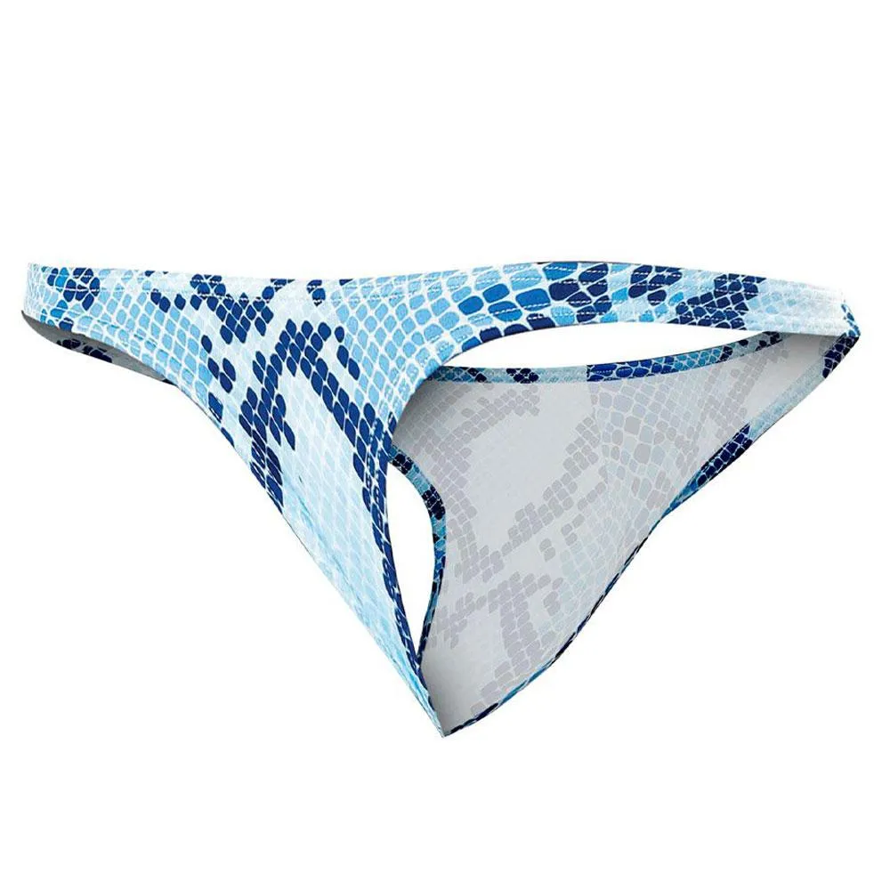 C4M Soft Stretch Ergonomic Men's Thong Provocative - Snake