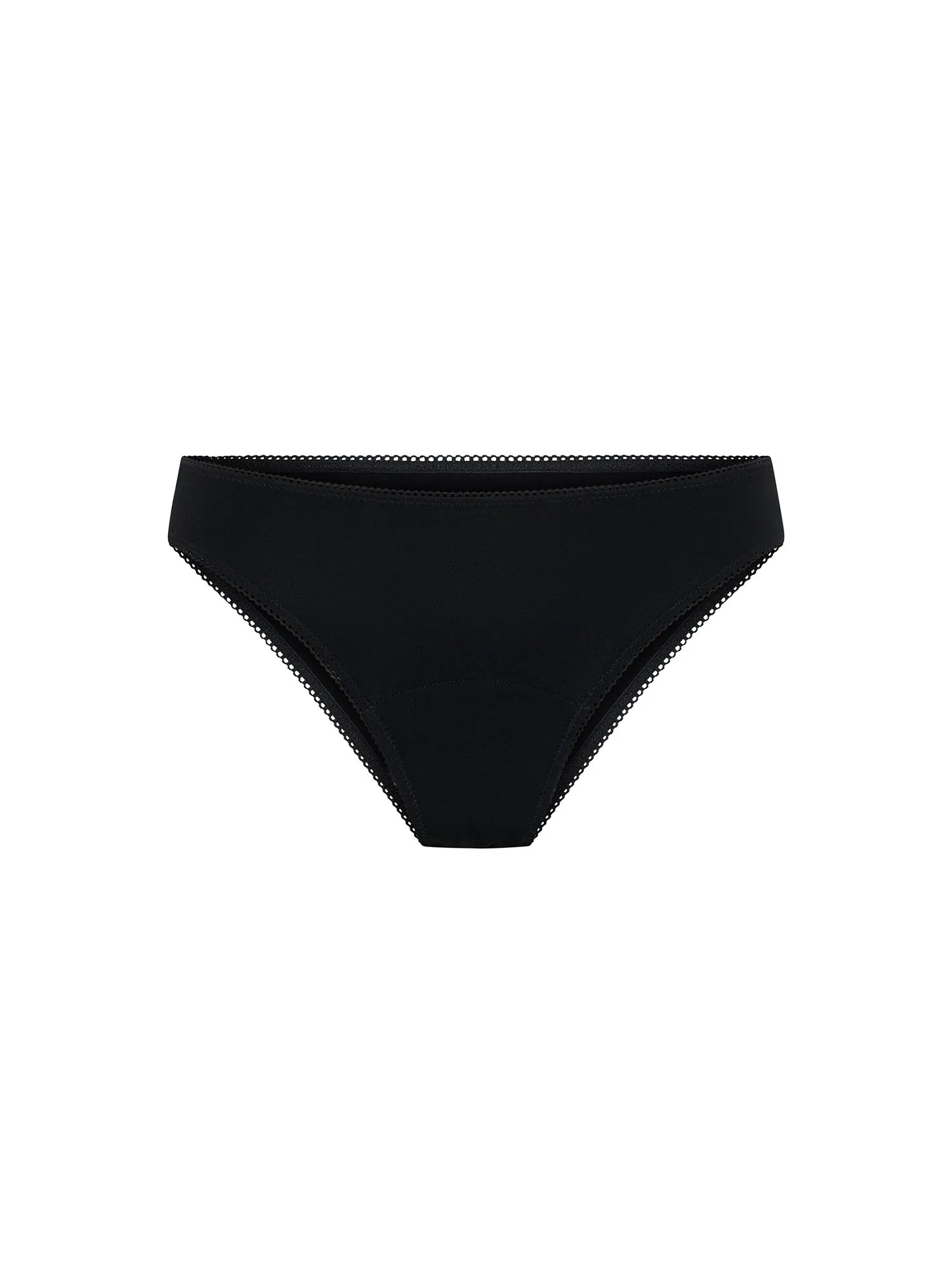 Classic Cheeky Brief Light Black