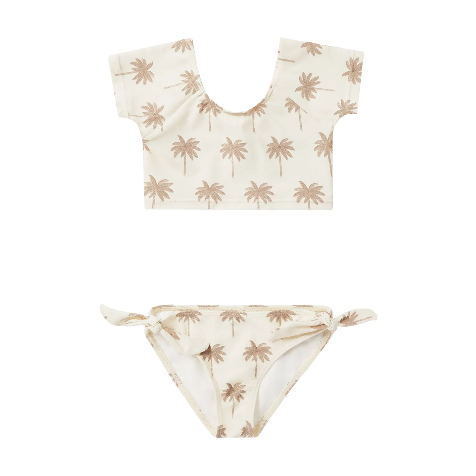 Cropped Rash Guard Set Swimsuit - Paradise - FINAL SALE