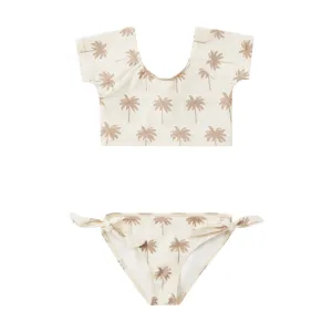 Cropped Rash Guard Set Swimsuit - Paradise - FINAL SALE