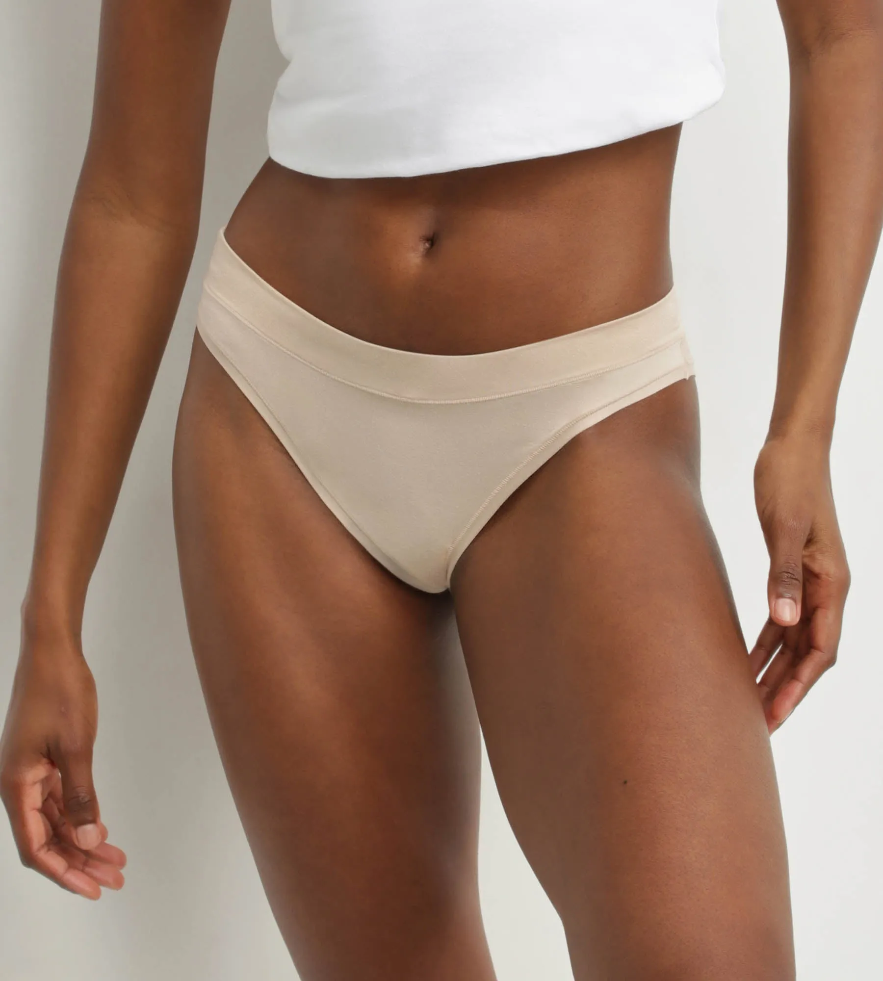 Culotte femme en coton modal Nude Dim Comfort Collection