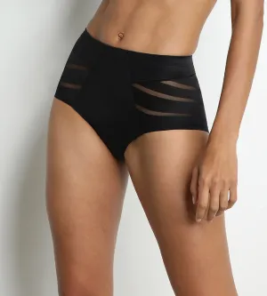 Culotte ventre plat noire Dim Silhouette Elegance