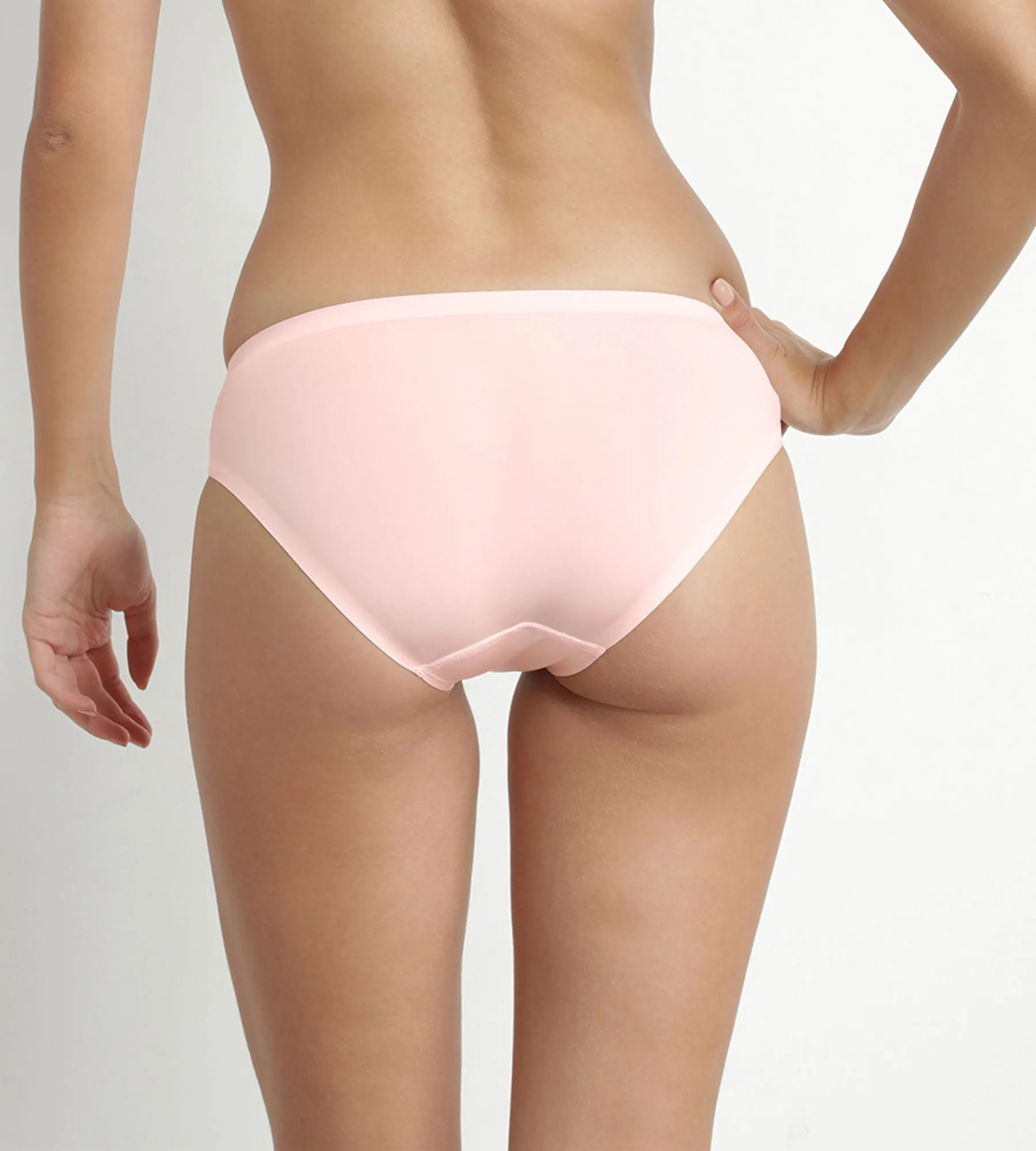 Dim InvisiFree ballerina pink microfibre briefs