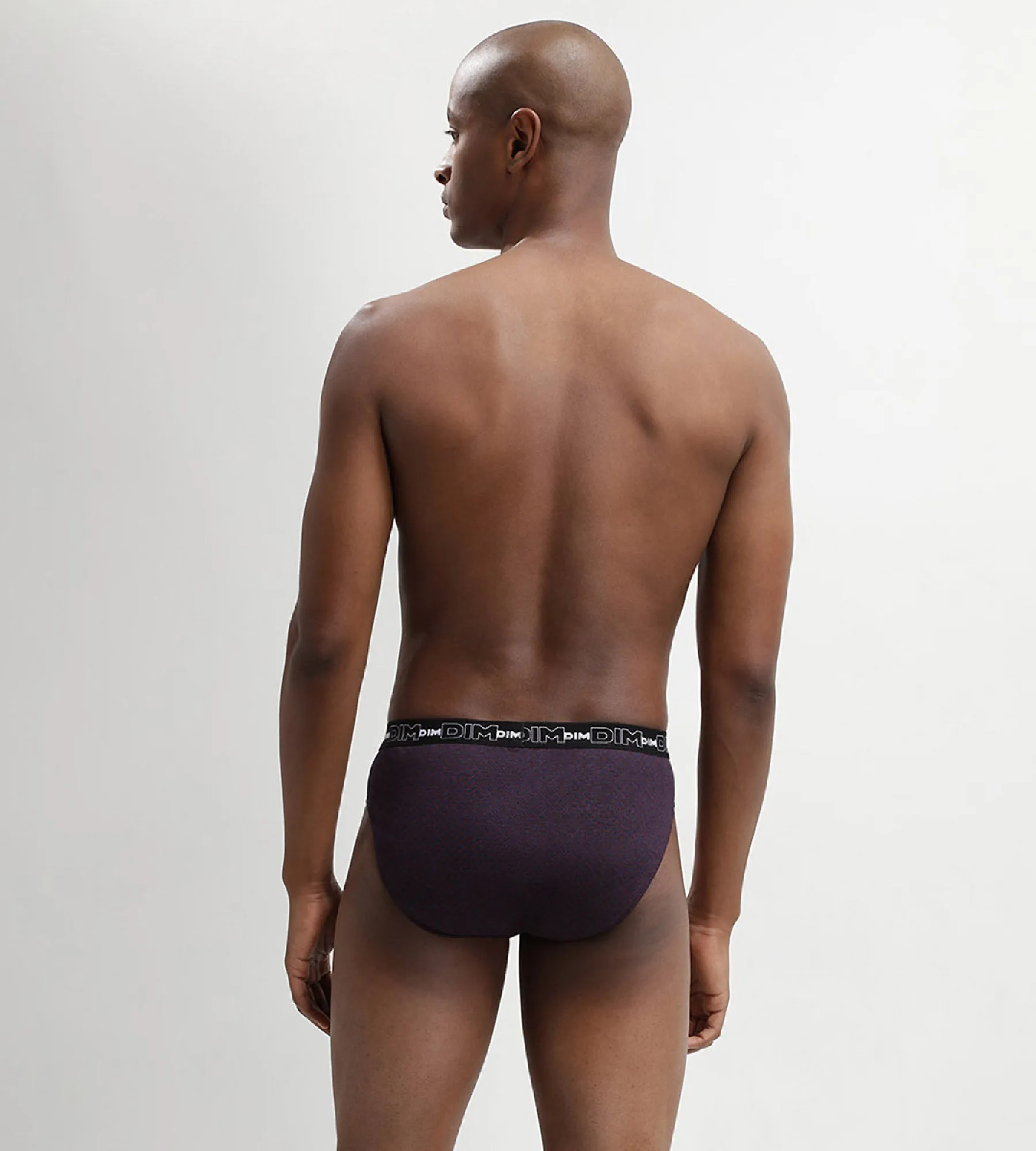 Dim Print Pack of 3 men's cotton briefs with polka dot print
