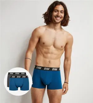 Dim Sport  Parma Blue Pack of 2 men's boxers with active temperature regulation