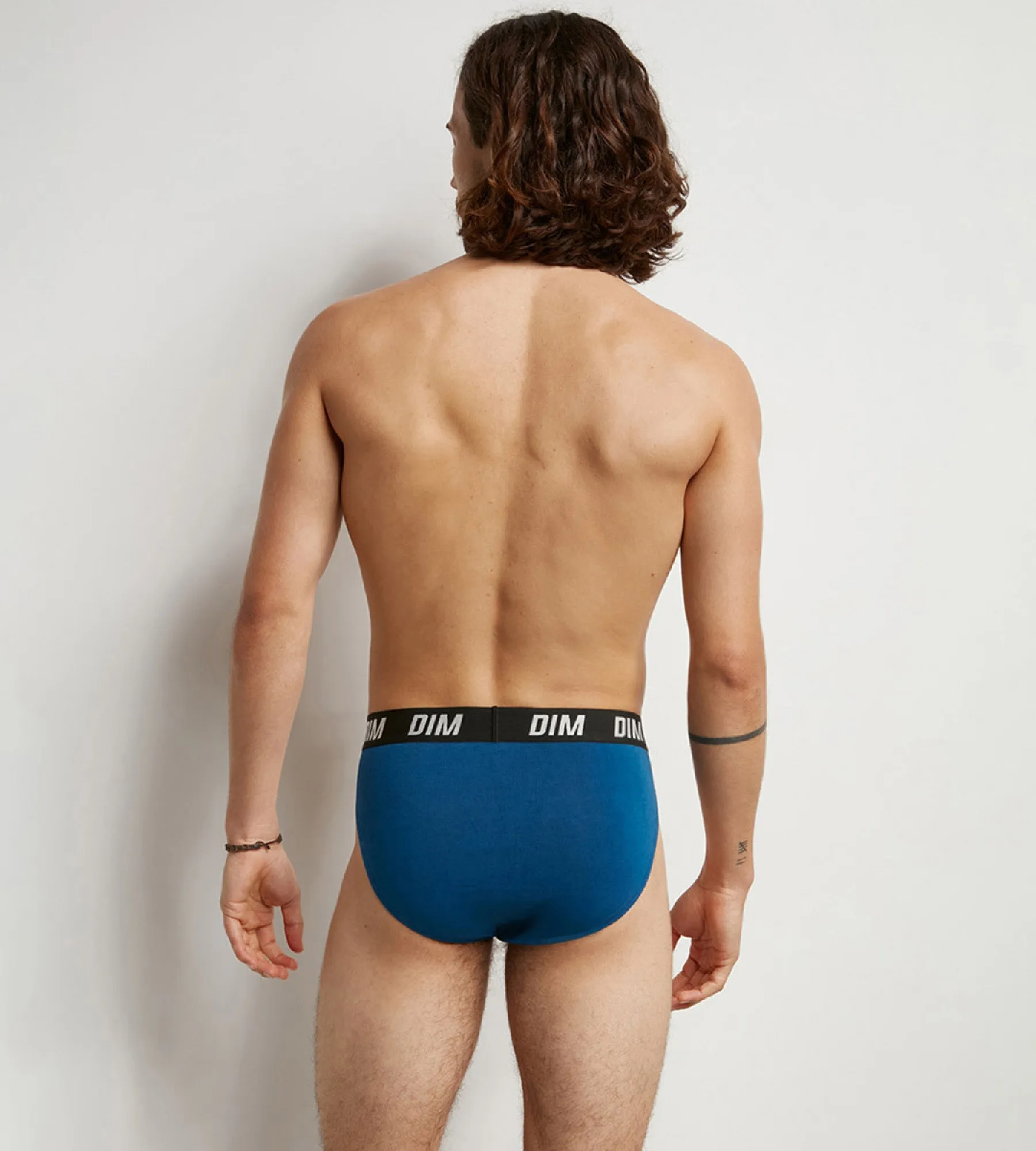 Dim Sport Parma Blue Pack of 2 men's briefs with active temperature regulation