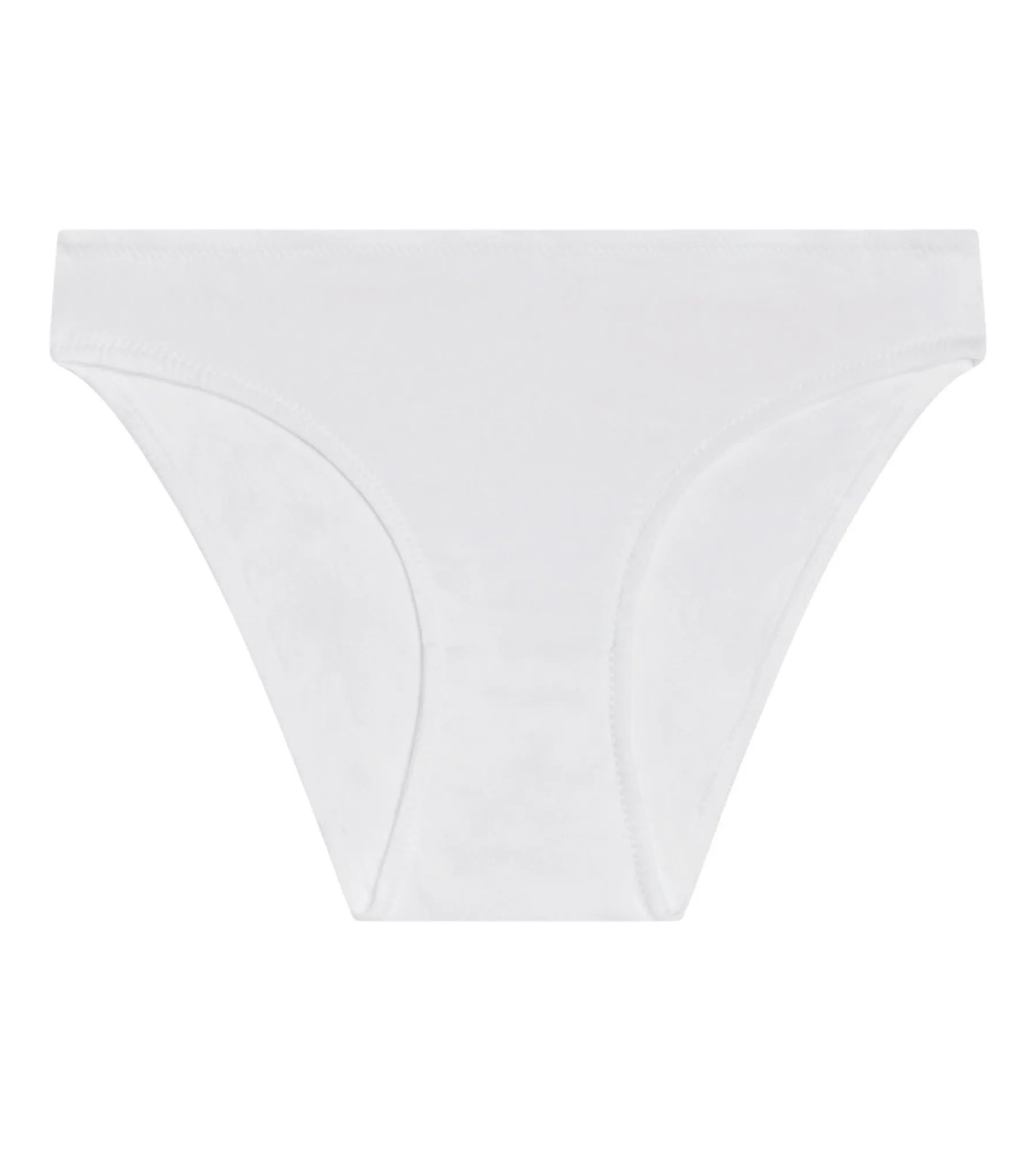 EcoDIM Confort cotton bikini knickers in white