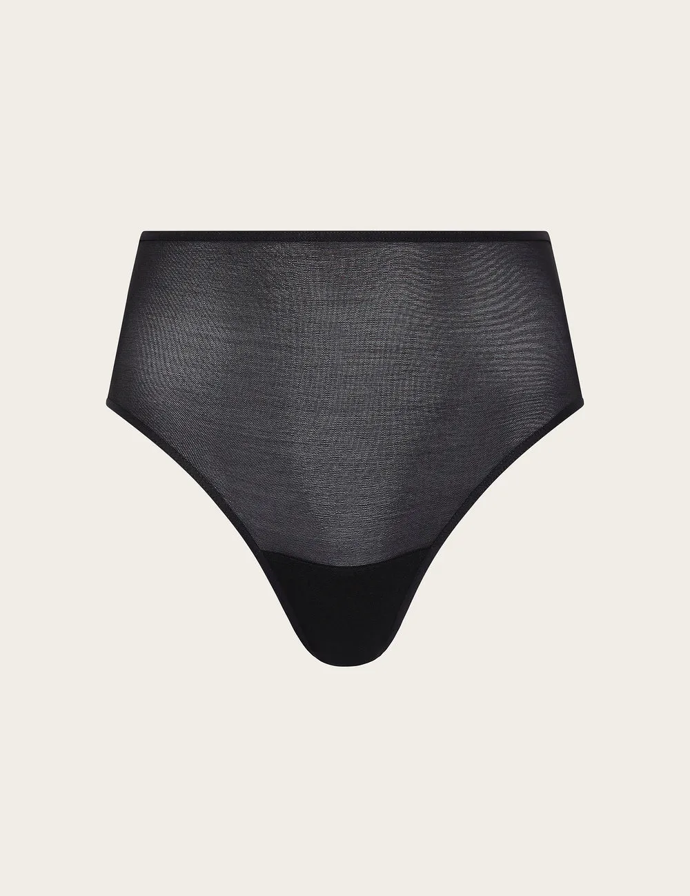 FreeMesh High-Cut Full Brief - Black