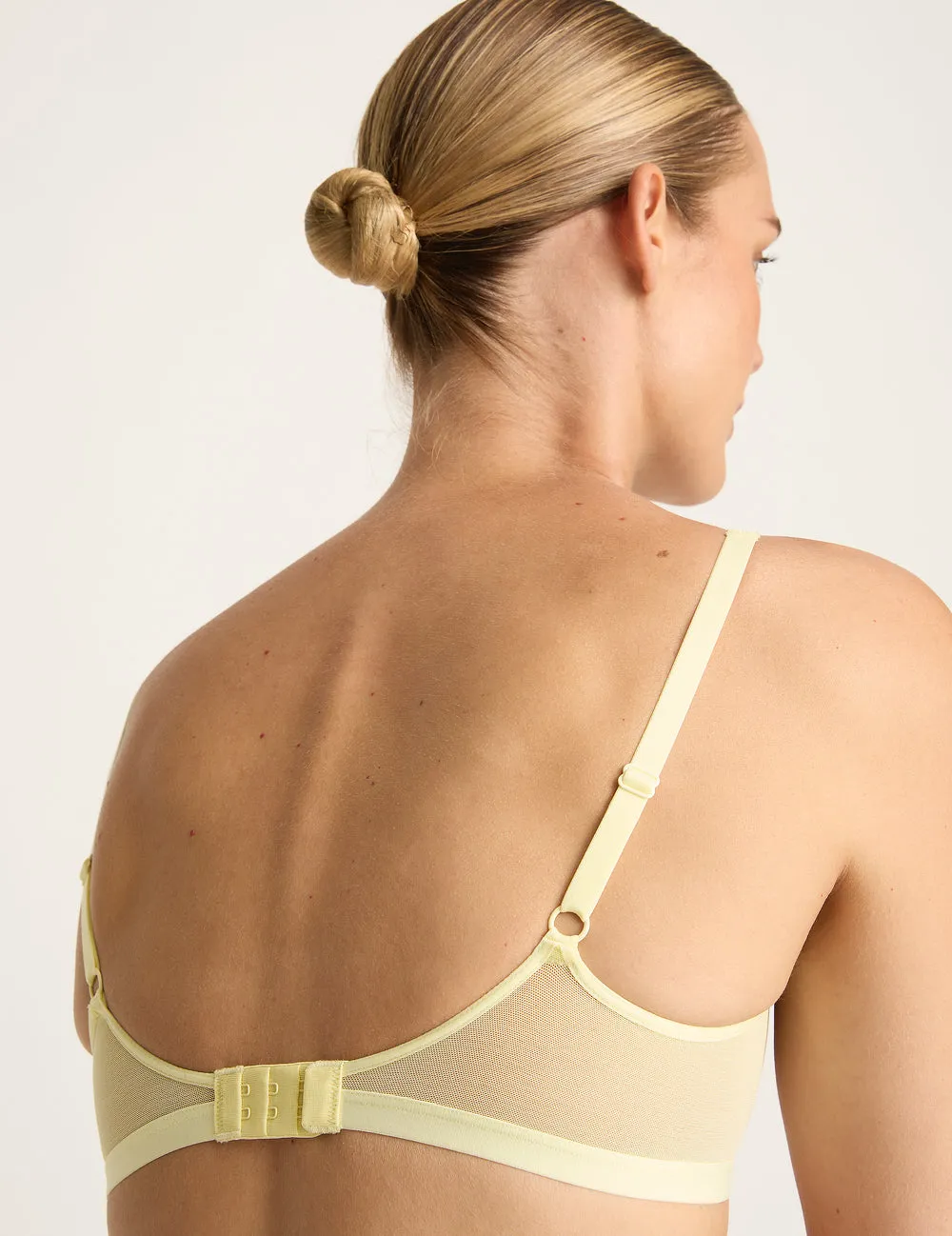 FreeMesh Triangle Bralette - Lemon