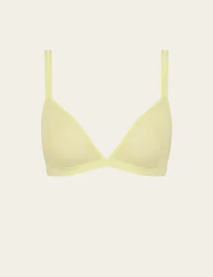 FreeMesh Triangle Bralette - Lemon