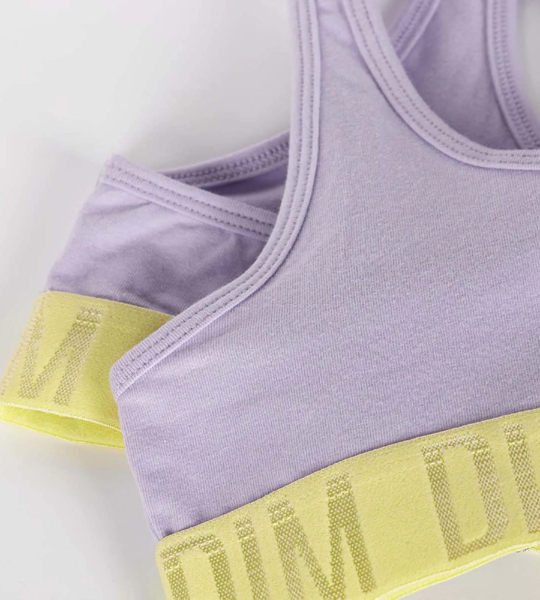Girl's Lila stretch cotton bra and Anis Dim Sport support band