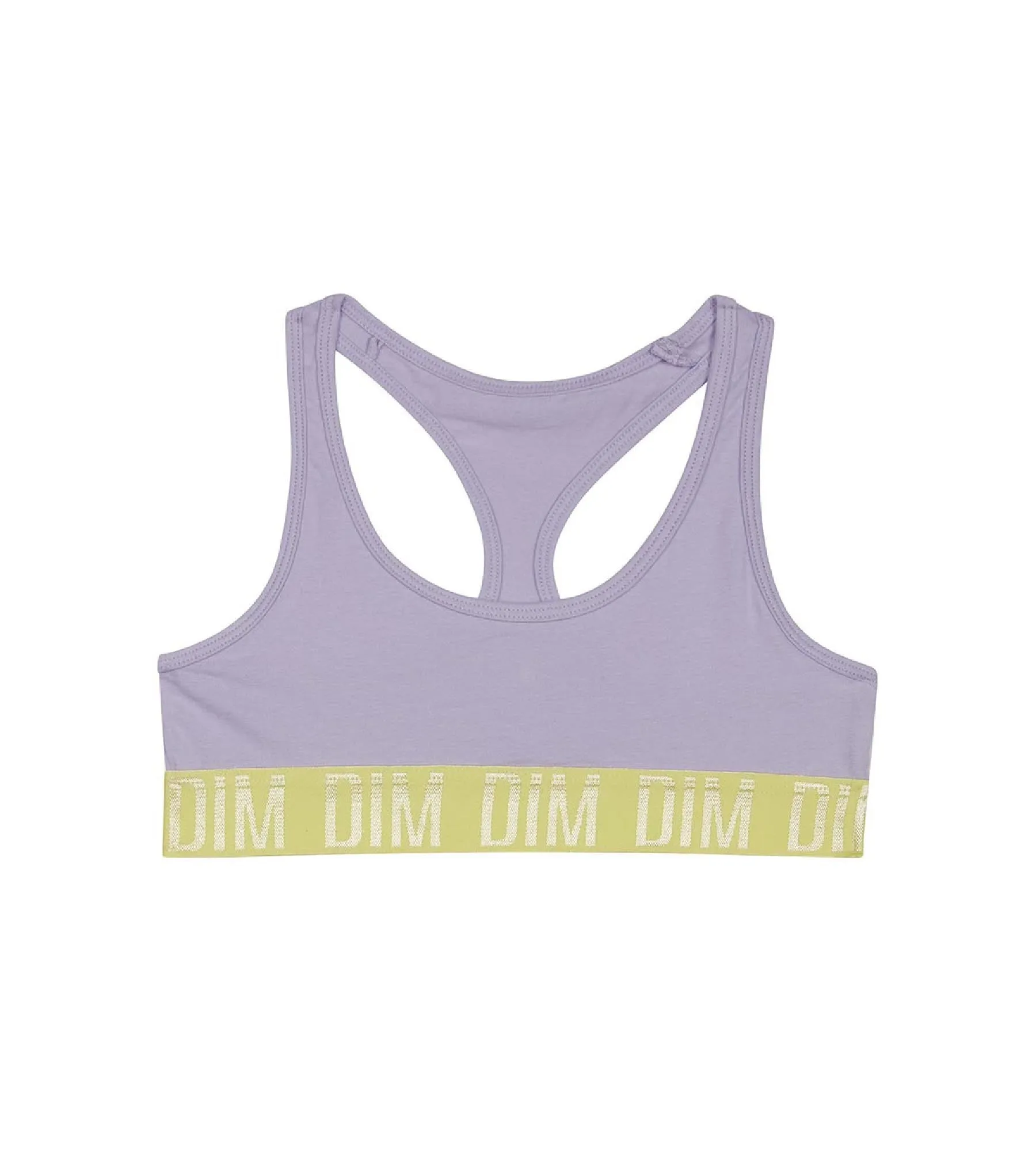 Girl's Lila stretch cotton bra and Anis Dim Sport support band
