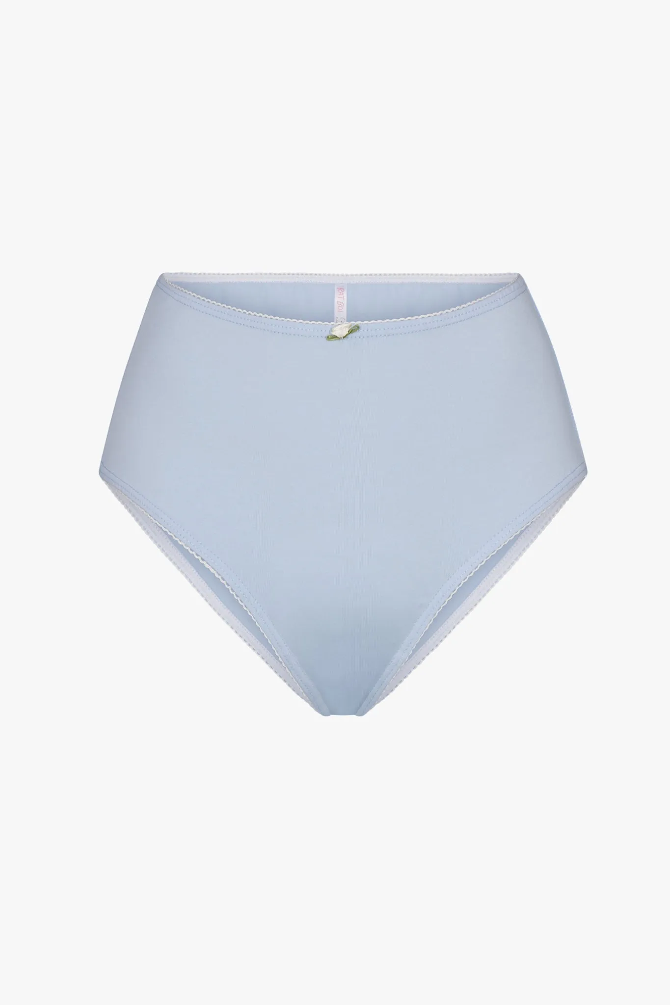 HIGH RISE UNDERWEAR IN BABY BLUE