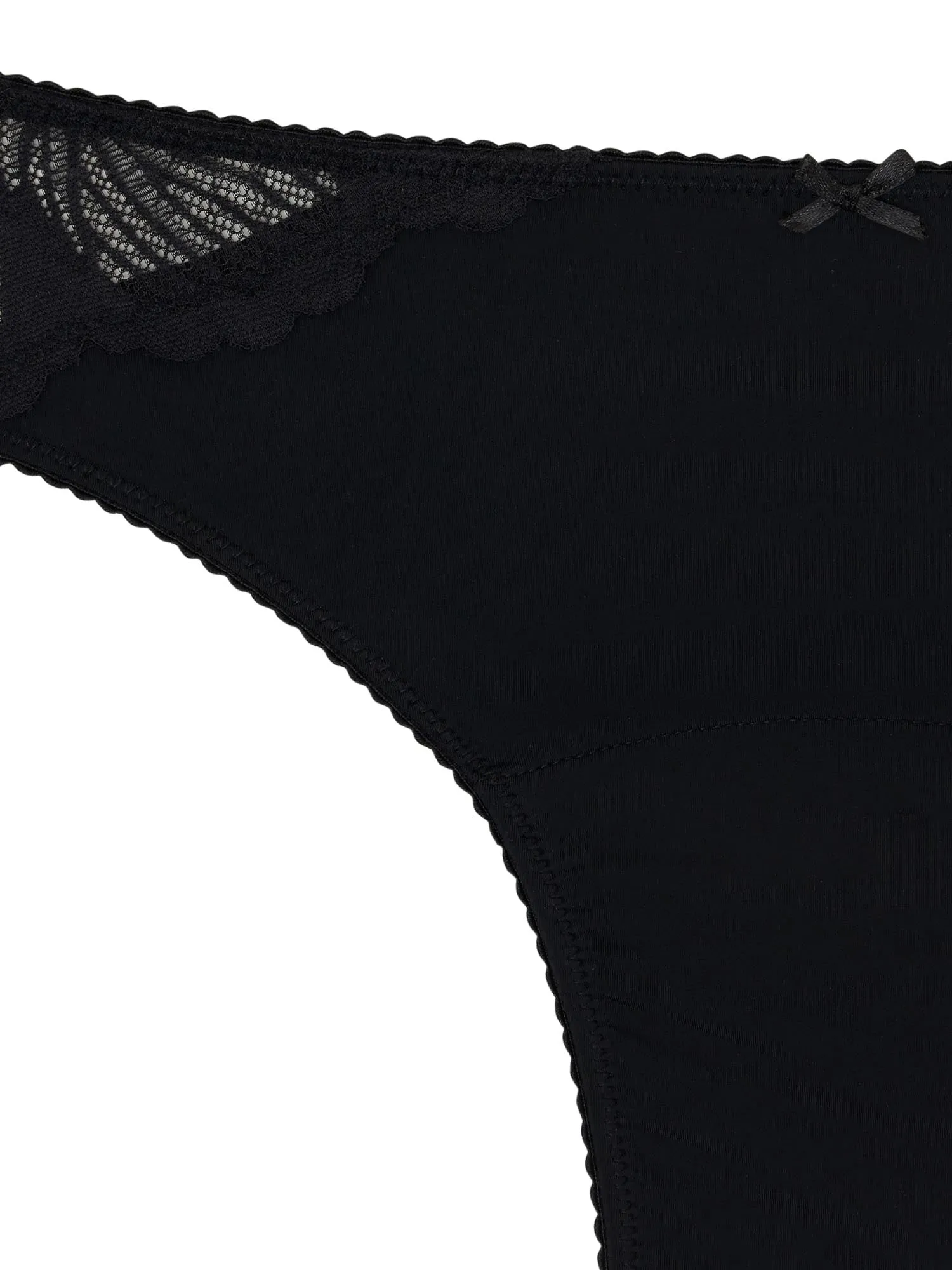 Ines Midi Brief Moderate Noir Black