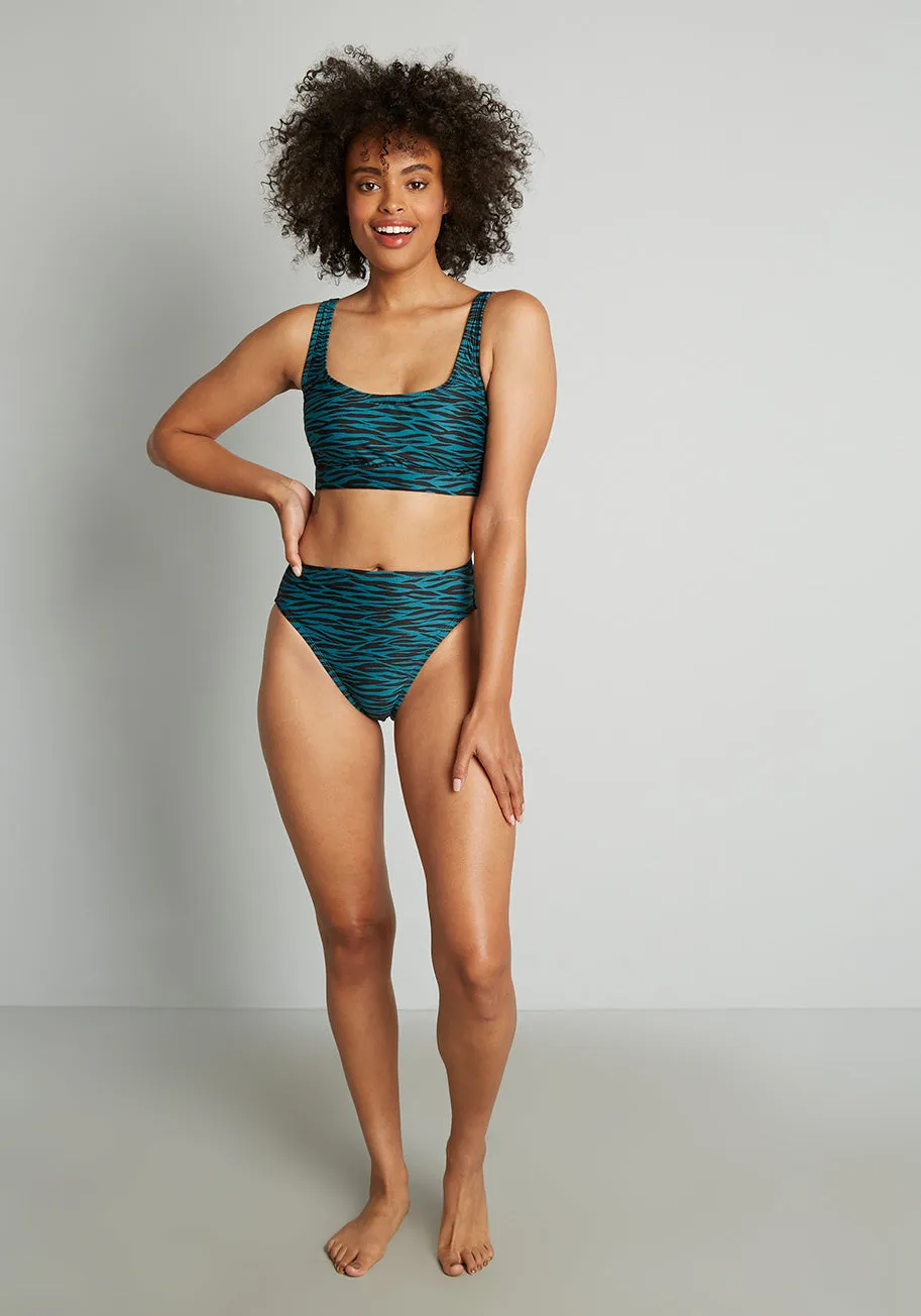 Lahaina Living Crop Bikini Top