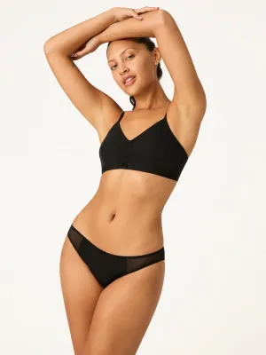 Lucia Bikini Brief Light Noir Black