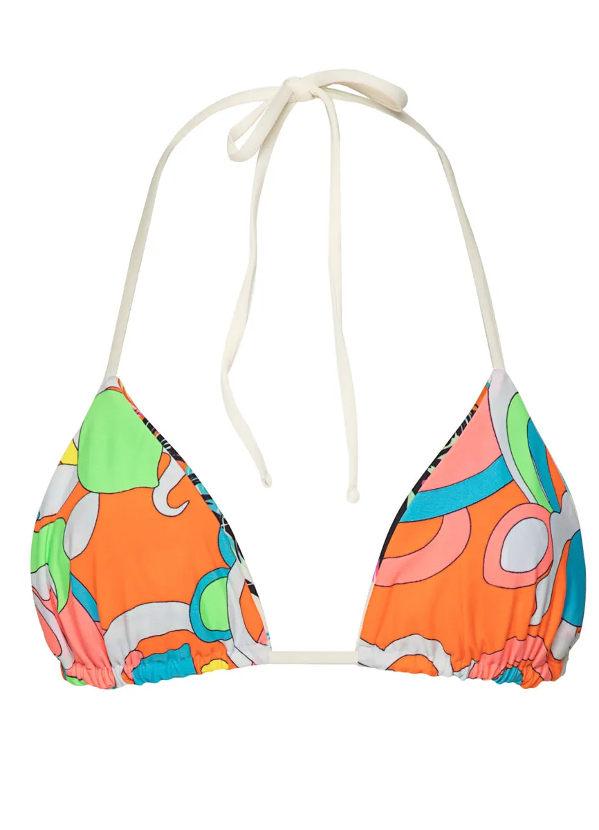 Maaji Citrus Island Balmy Sliding Triangle Bikini Top
