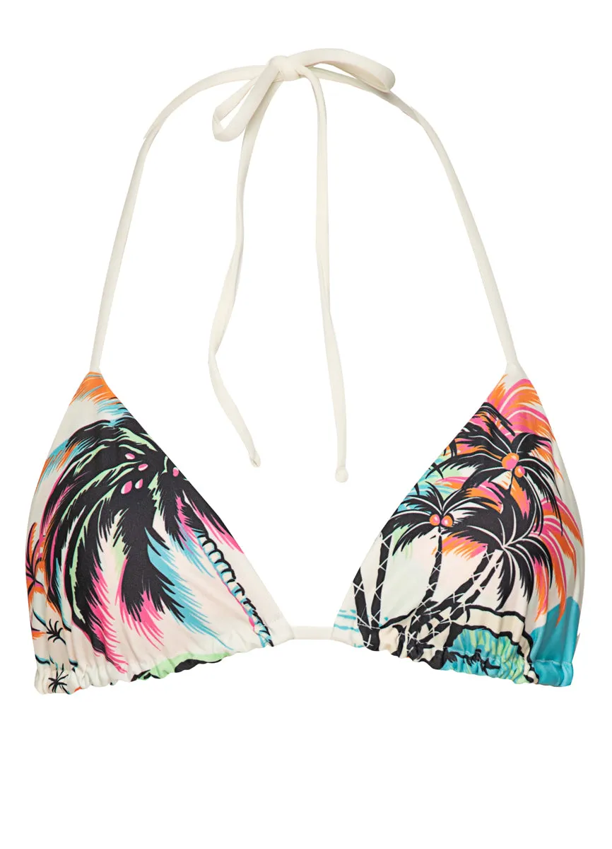 Maaji Citrus Island Balmy Sliding Triangle Bikini Top
