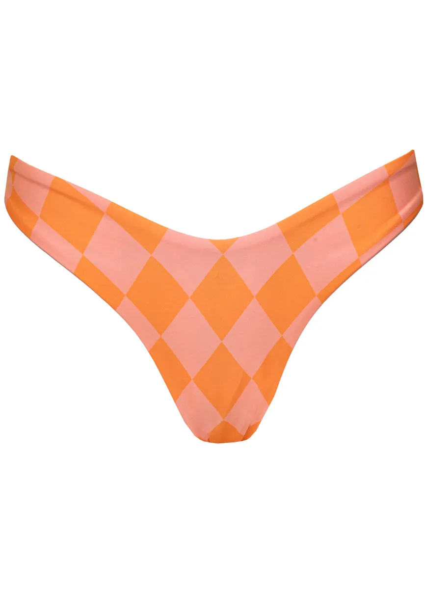 Maaji Diamond Sour Splendour Regular Rise Thin Side Bikini Bottom