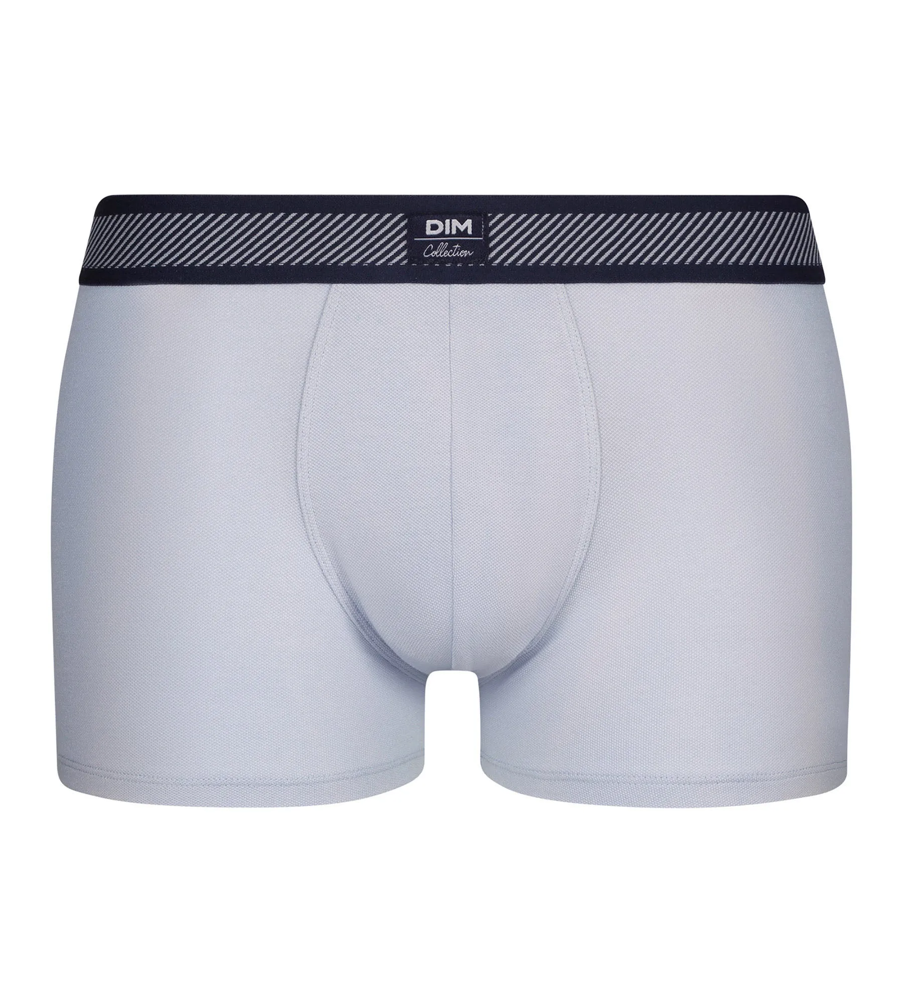 Men's boxer shorts in modal cotton with striped waistband Blue Artic Dim Smart