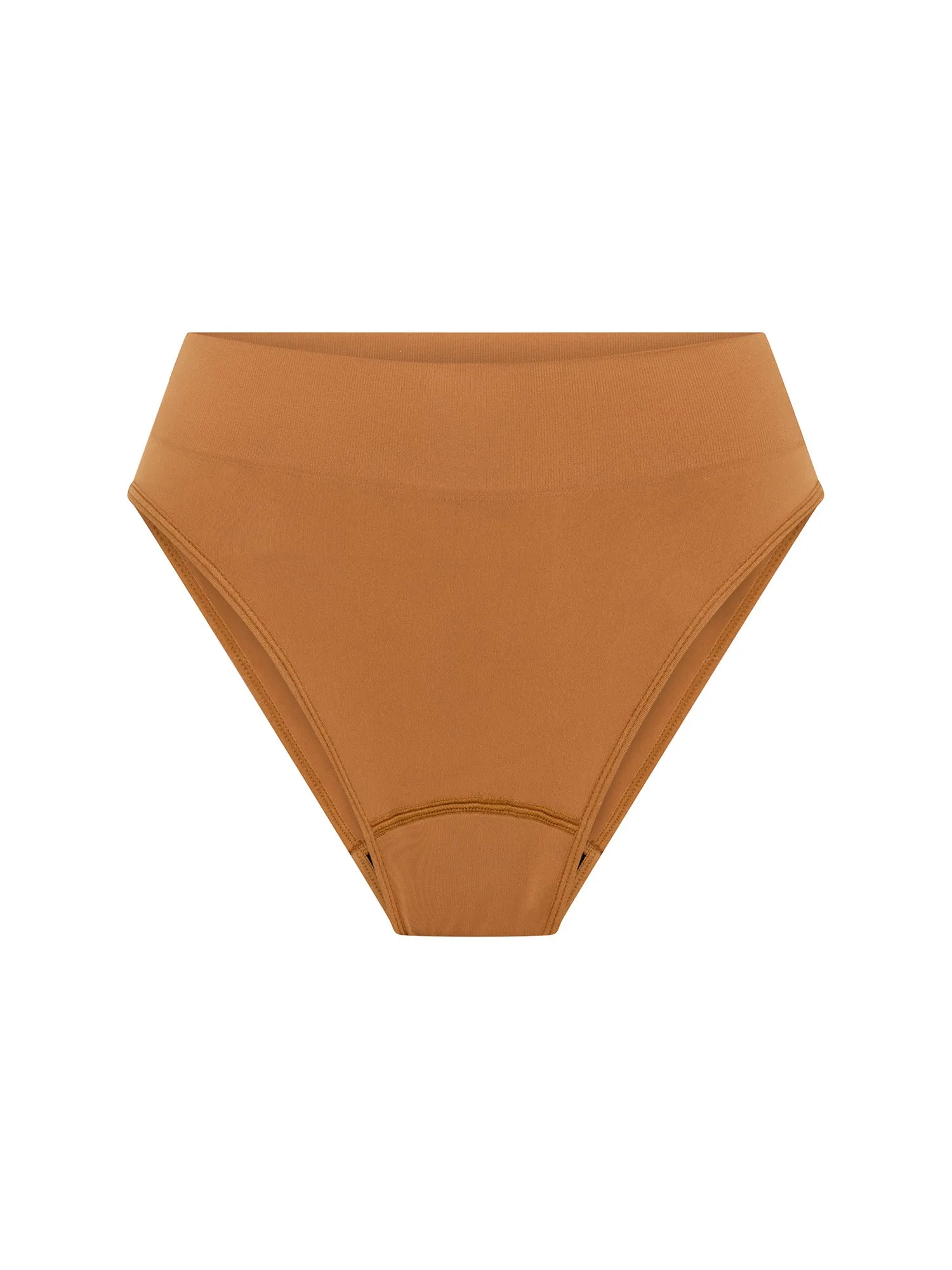 ModiComfort Seamless Hi-Leg Brief Moderate Caramel