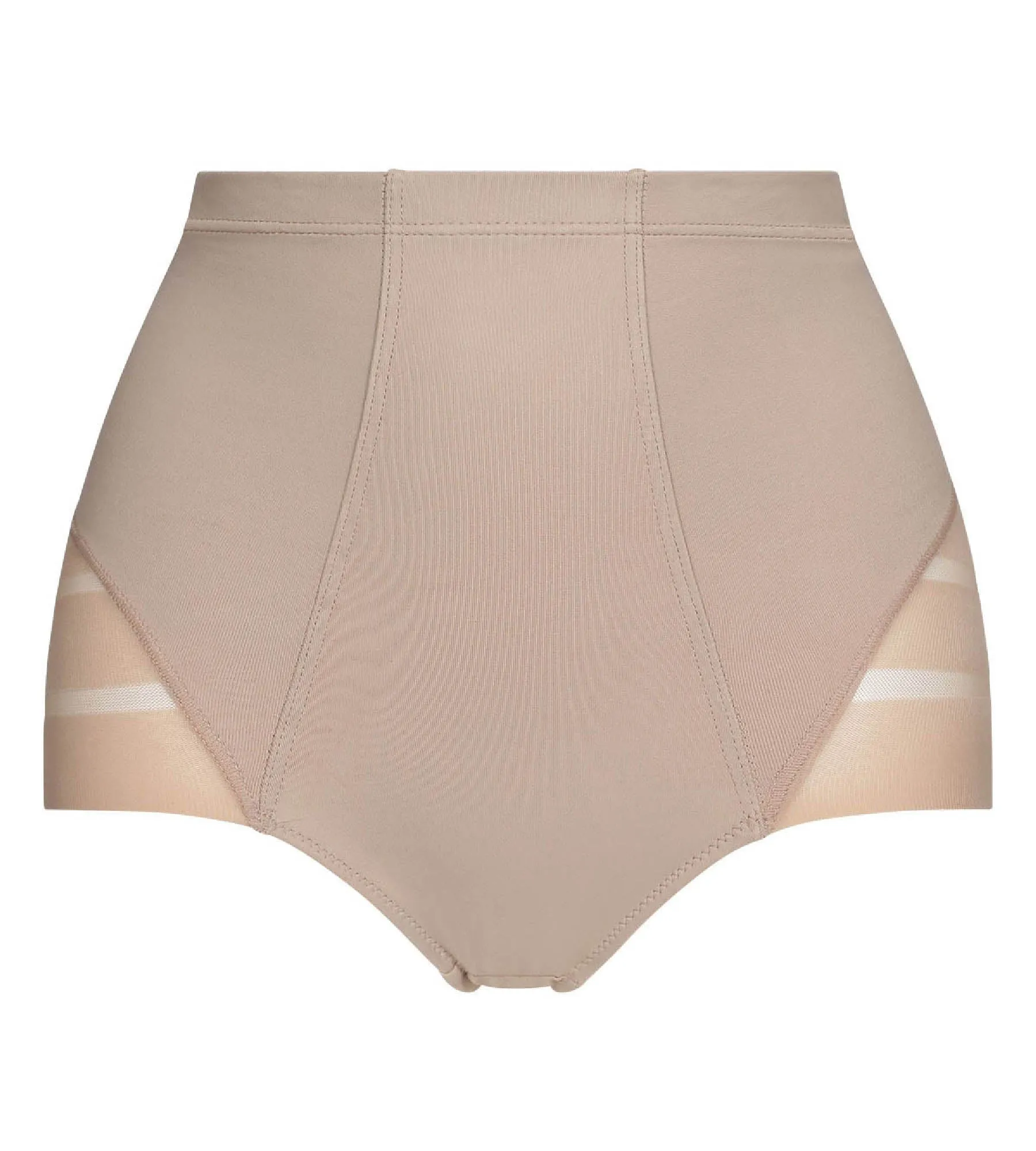 Nude High-Waist Flat Tummy Briefs – Dim Silhouette Elegance