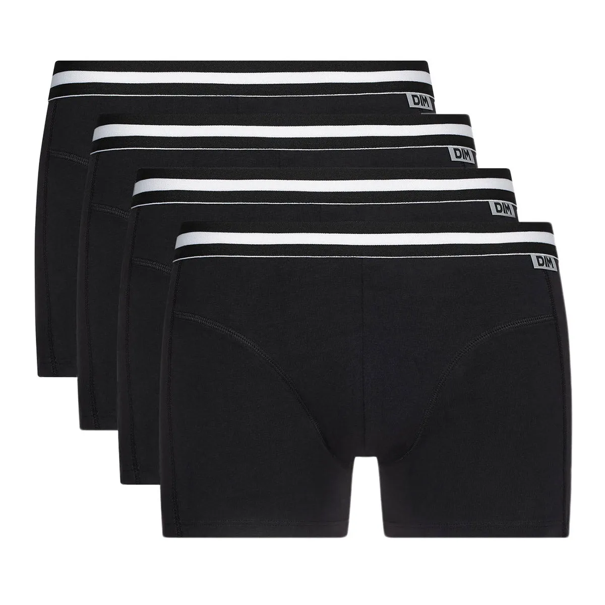 Pack of 4 black trunks ECODIM Cotton