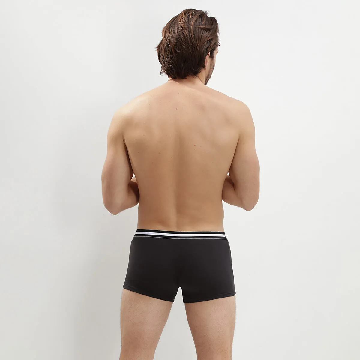 Pack of 4 black trunks ECODIM Cotton