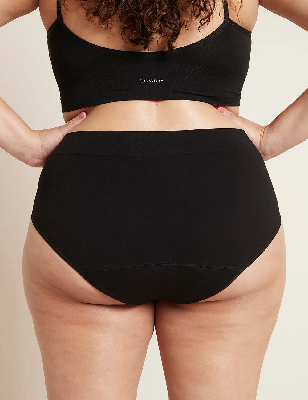 Period & Leak Proof - Full Brief - Light - Moderate - Black
