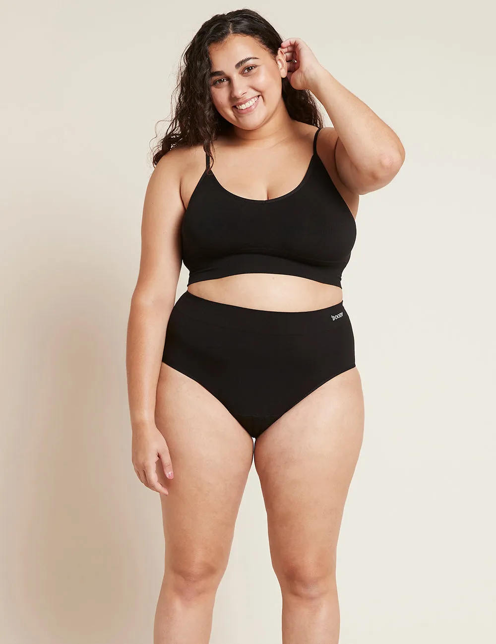 Period & Leak Proof - Full Brief - Light - Moderate - Black