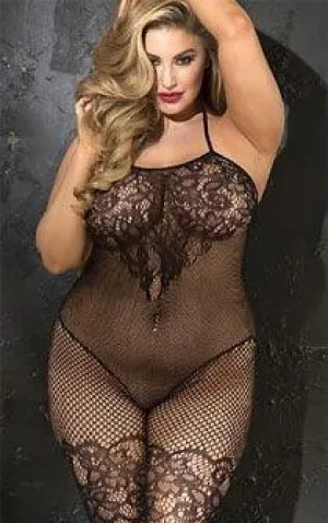 Pleasurable Entanglement Bodystocking Plus Size