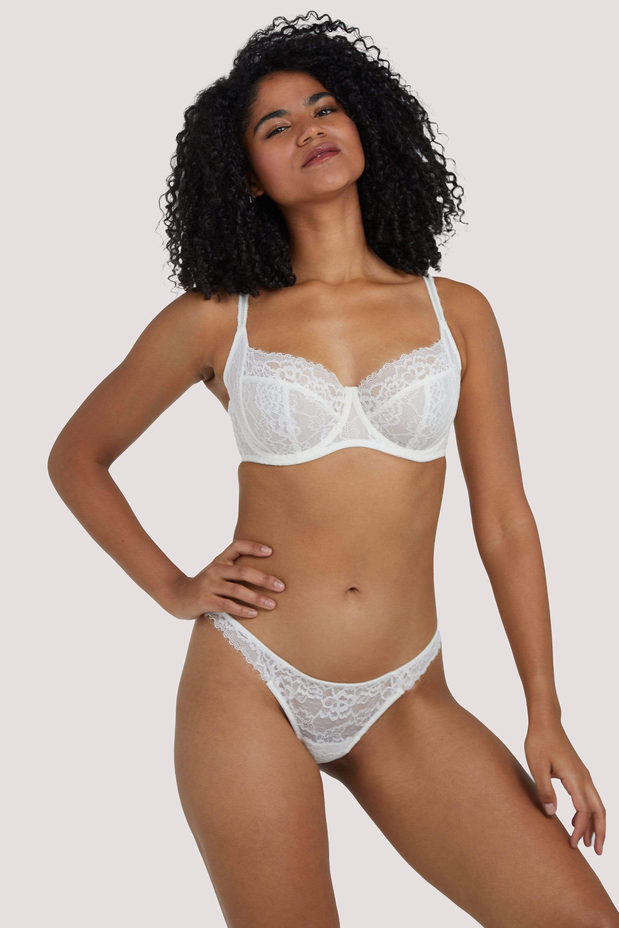 Rosalyn Ivory Full Coverage Bra